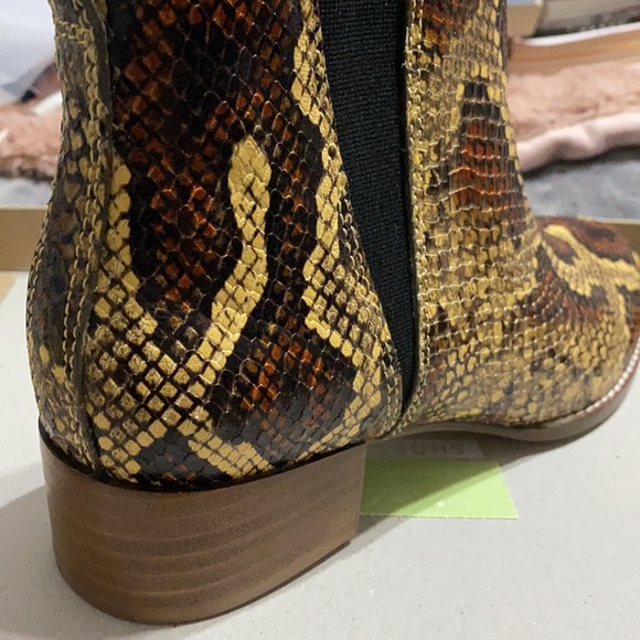 NEW Madewell The Carina Boot Snake Embossed MA599 SZ 7.5 - Picture 9 of 9